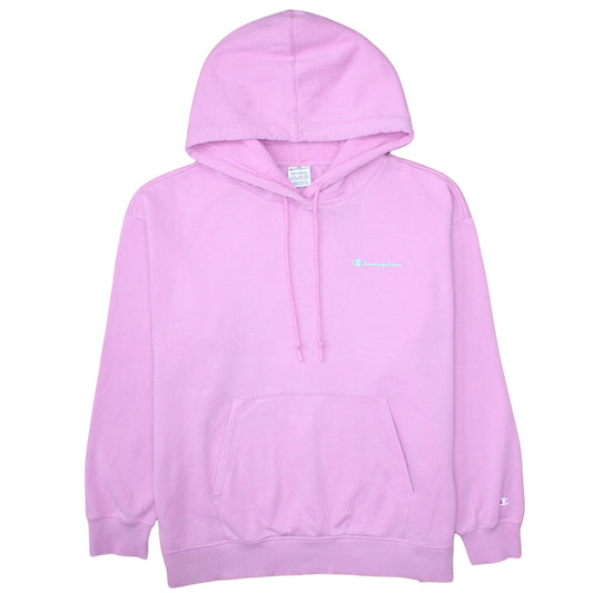 Champion Women’s Pink 2XL Pullover Hoodie Cotton Blend Casual