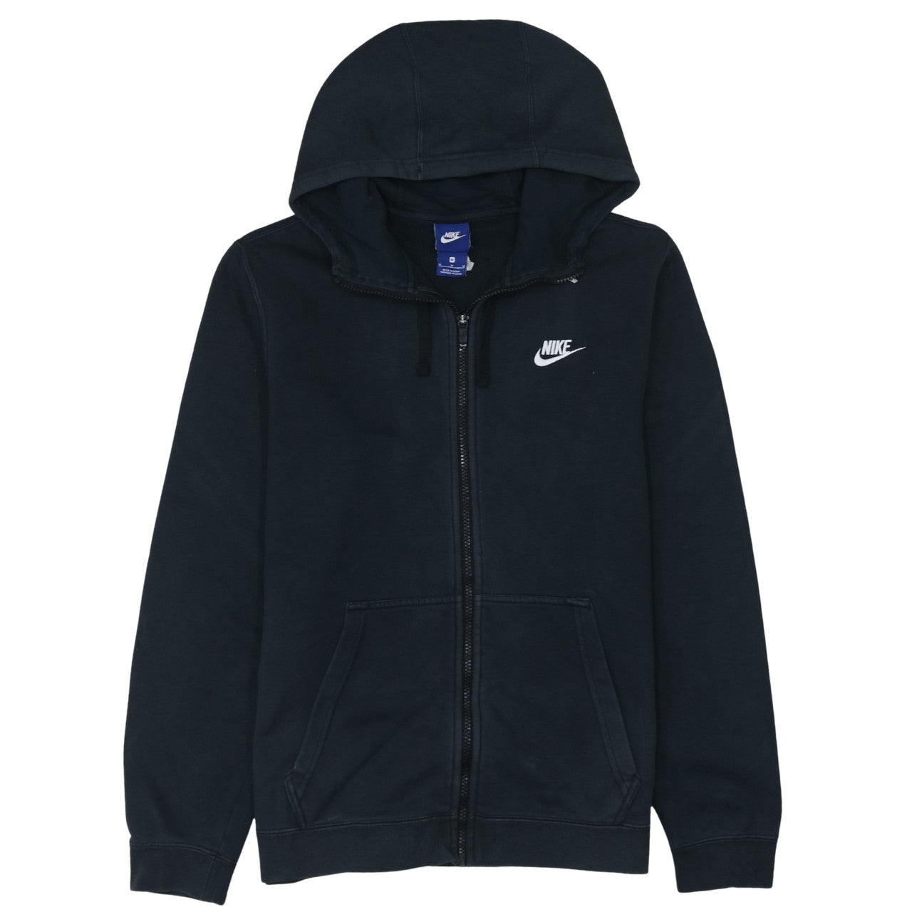 Nike Men's Black Full Zip Hoodie Size M Sportswear Sweatshirt