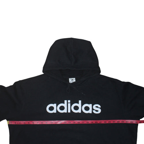Adidas Women's Black 2XL Pullover Hoodie Sweatshirt
