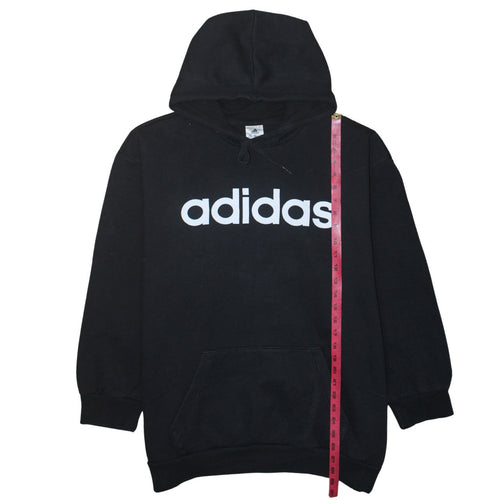 Adidas Women's Black 2XL Pullover Hoodie Sweatshirt