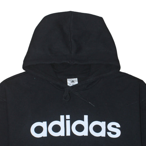 Adidas Women's Black 2XL Pullover Hoodie Sweatshirt