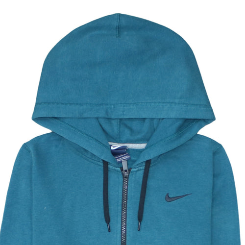 Nike Men's Blue Full Zip Hoodie Size S Regular Fit Sportswear