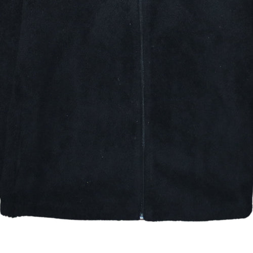 Fila Women Black Fleece Full Zip Jacket XL Sports Casual