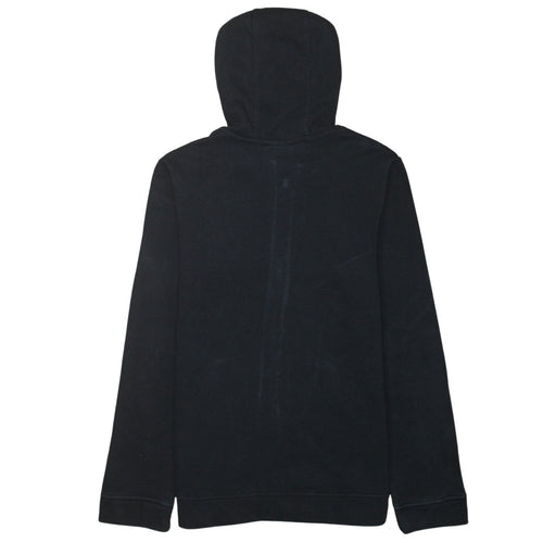 Nike Boys Black Full Zip Hoodie XL 158-170cm Sweatshirt Lined Hooded