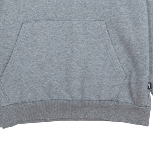 Puma Men's Grey Small Pullover Hoodie Sweatshirt Logo Sportswear