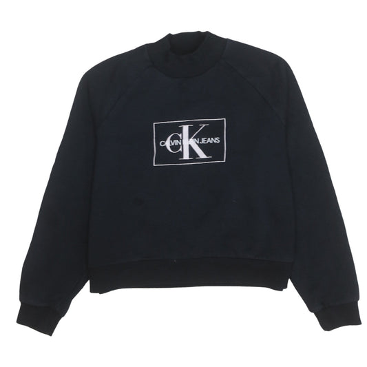 Calvin Klein Jeans Women's Black Small Pullover Sweatshirt