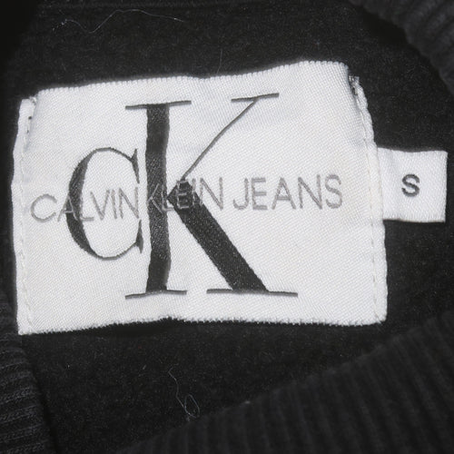 Calvin Klein Jeans Women's Black Small Pullover Sweatshirt