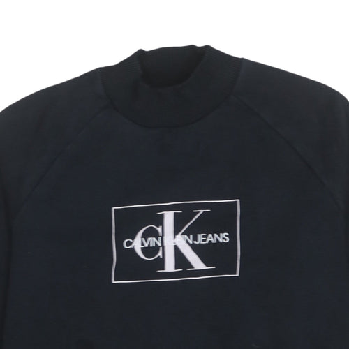 Calvin Klein Jeans Women's Black Small Pullover Sweatshirt