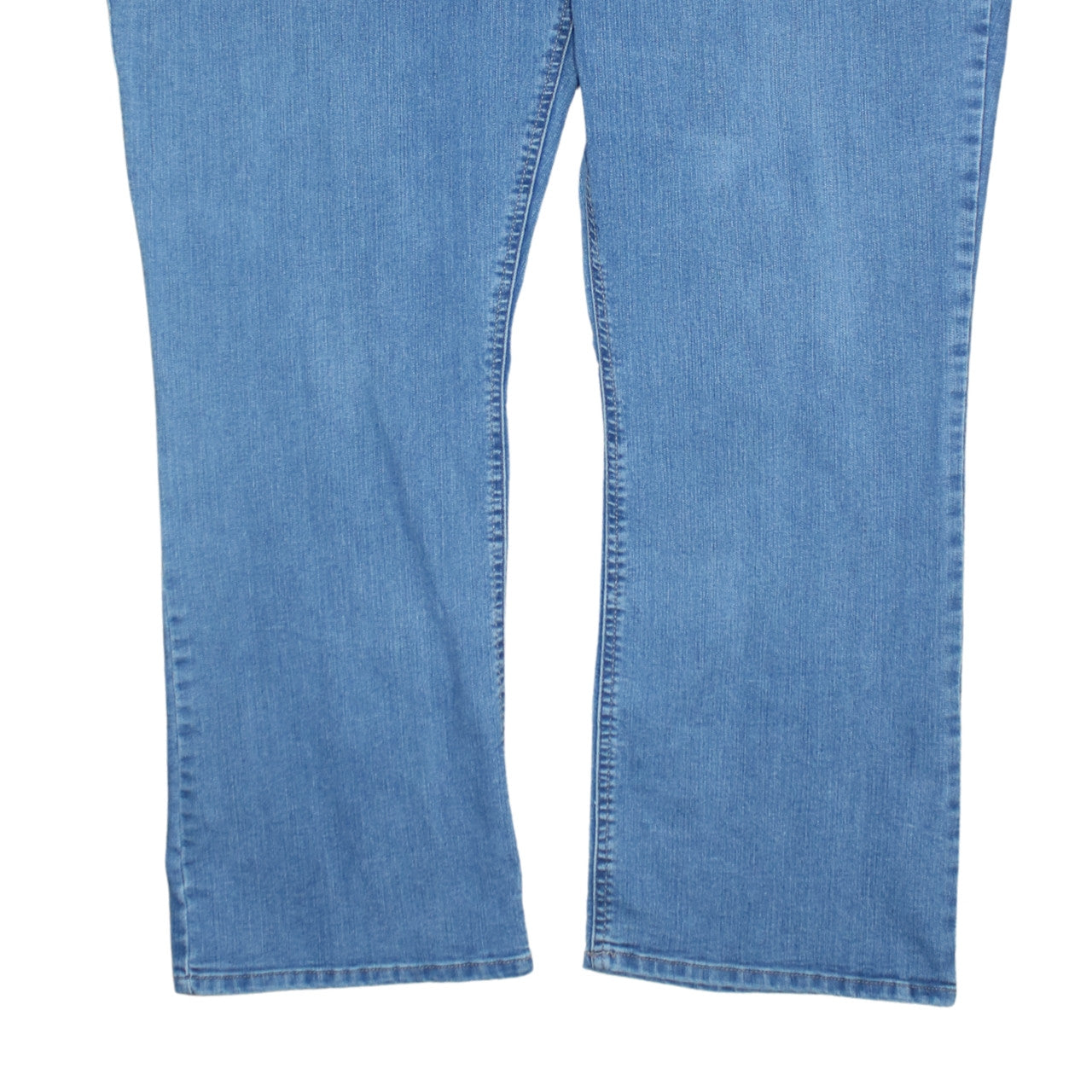 Lee Riders Womens Blue Mid Rise Bootcut Stretch Jeans Size 22