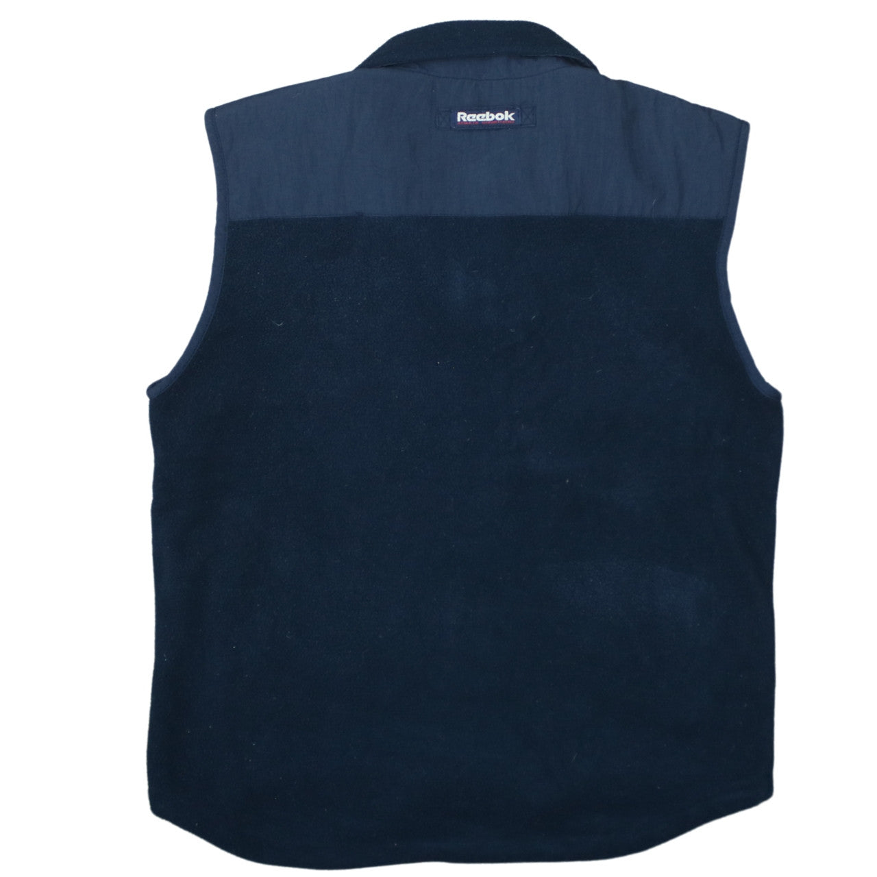 Reebok Men's Black Fleece Bodywarmer Waistcoat Size S