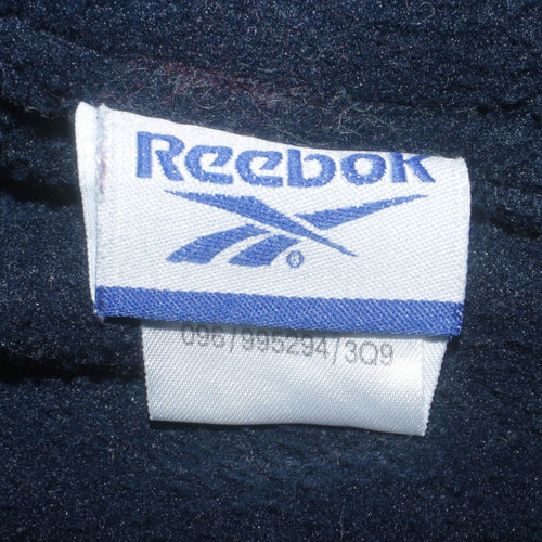 Reebok Men's Black Fleece Bodywarmer Waistcoat Size S