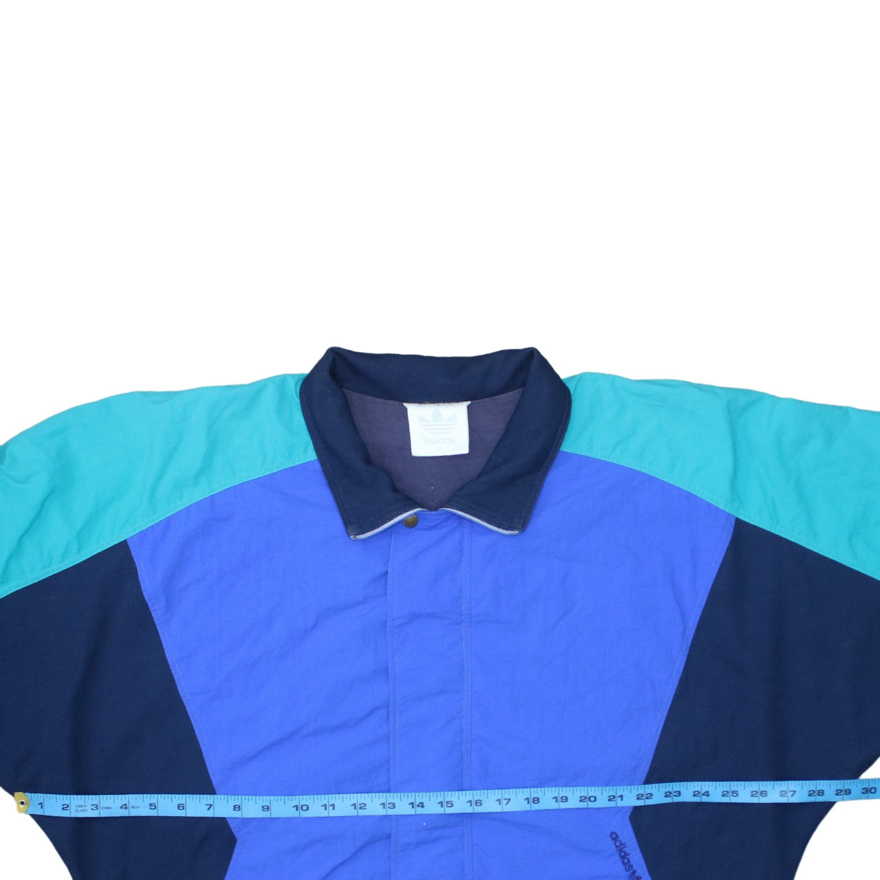 Adidas Men's Blue XL Retro 90s Windbreaker Jacket