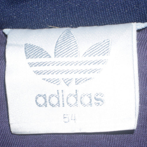 Adidas Men's Blue XL Retro 90s Windbreaker Jacket