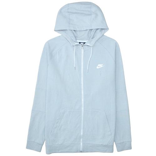 Nike Men's Blue Full Zip Hoodie XL Lightweight Sportswear