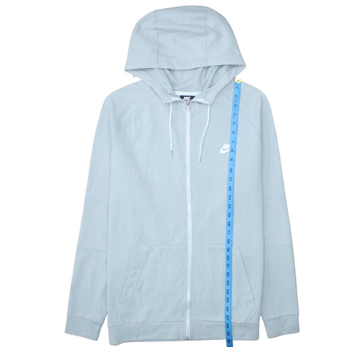 Nike Men's Blue Full Zip Hoodie XL Lightweight Sportswear