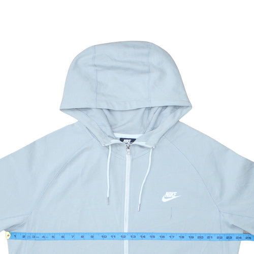 Nike Men's Blue Full Zip Hoodie XL Lightweight Sportswear