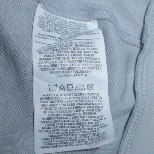 Nike Men's Blue Full Zip Hoodie XL Lightweight Sportswear