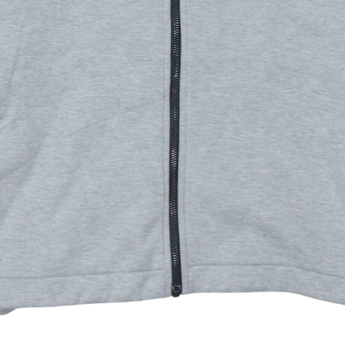 Lacoste Sport Men's Grey Full Zip Hoodie Size M Regular Fit