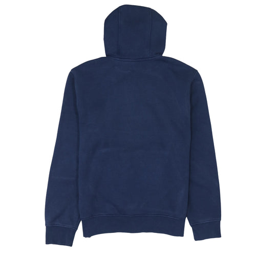Nike Men's Blue Pullover Hoodie Small Fleece Logo Sportswear