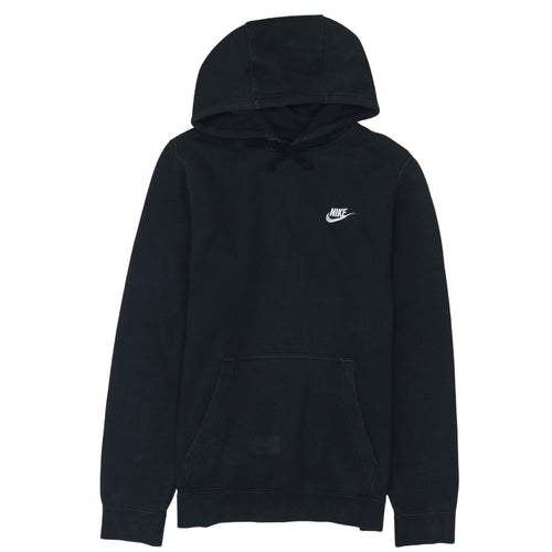 Nike Men's Black Small Pullover Hoodie Cotton Blend Fleece