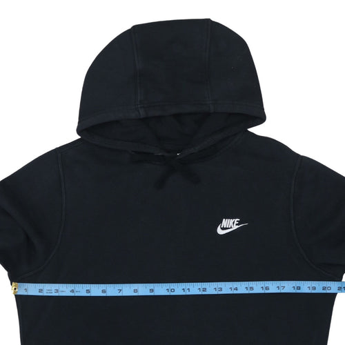 Nike Men's Black Small Pullover Hoodie Cotton Blend Fleece
