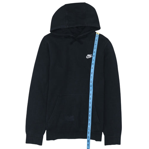 Nike Men's Black Small Pullover Hoodie Cotton Blend Fleece