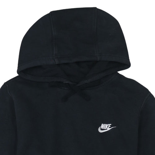Nike Men's Black Small Pullover Hoodie Cotton Blend Fleece