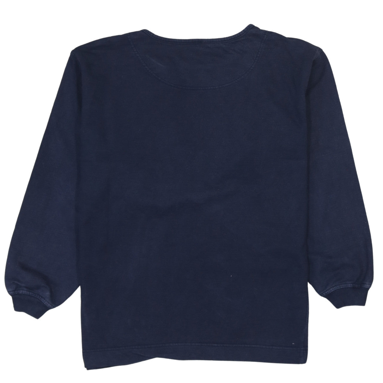 Puma Men's Blue Crew Neck Long Sleeve Pullover Sweatshirt S