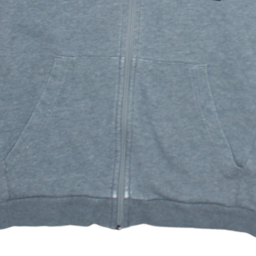 Puma Men's Grey Full Zip Hoodie Size M Regular Fit