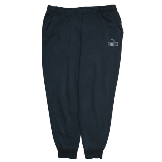 Puma Men’s Black 2XL Jogger Sweatpants with Logo