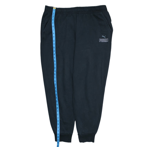 Puma Men’s Black 2XL Jogger Sweatpants with Logo
