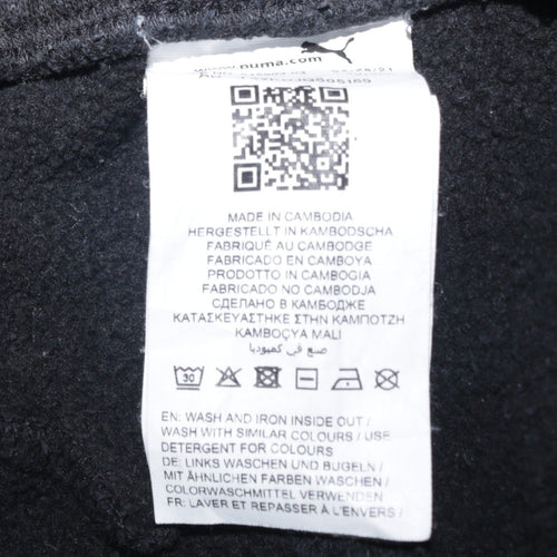 Puma Men’s Black 2XL Jogger Sweatpants with Logo