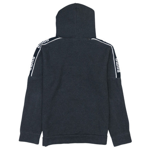 Puma Men's Black Pullover Hoodie S Regular Fit Graphic Logo