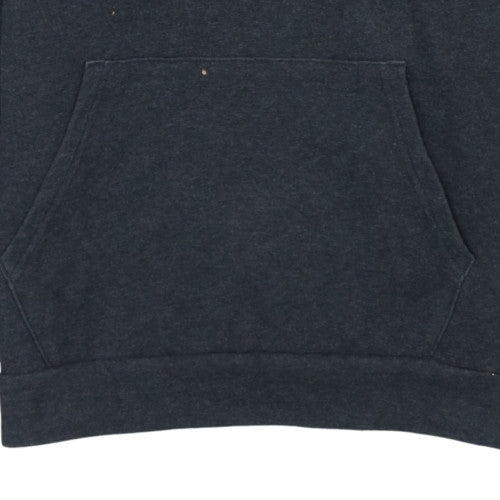 Puma Men's Black Pullover Hoodie S Regular Fit Graphic Logo