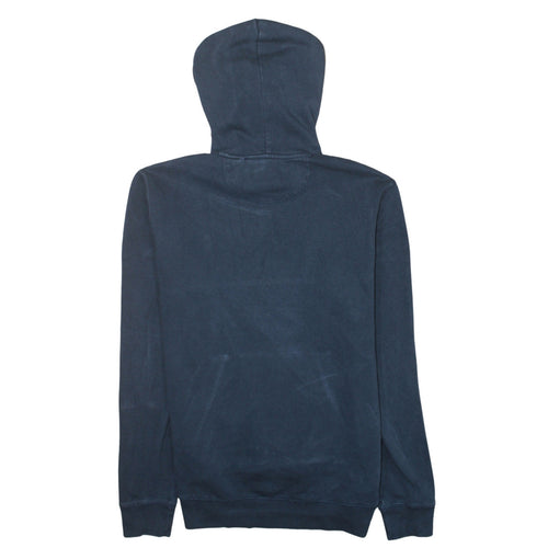 Original Penguin Men's Blue Pullover Hoodie Size M Fleece Cotton Blend