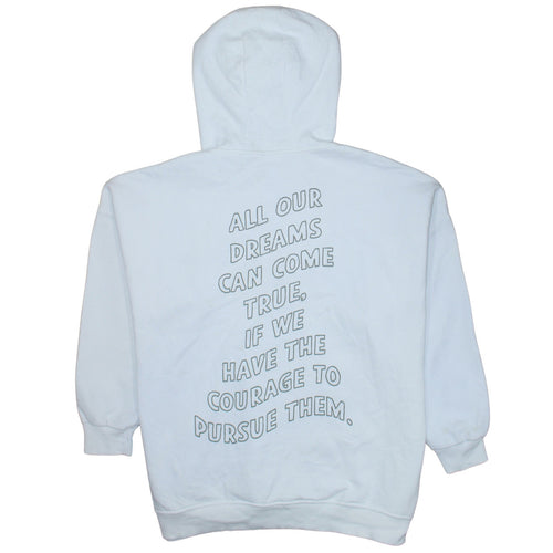 Disney Women White XL Walt Graphic Pullover Hoodie