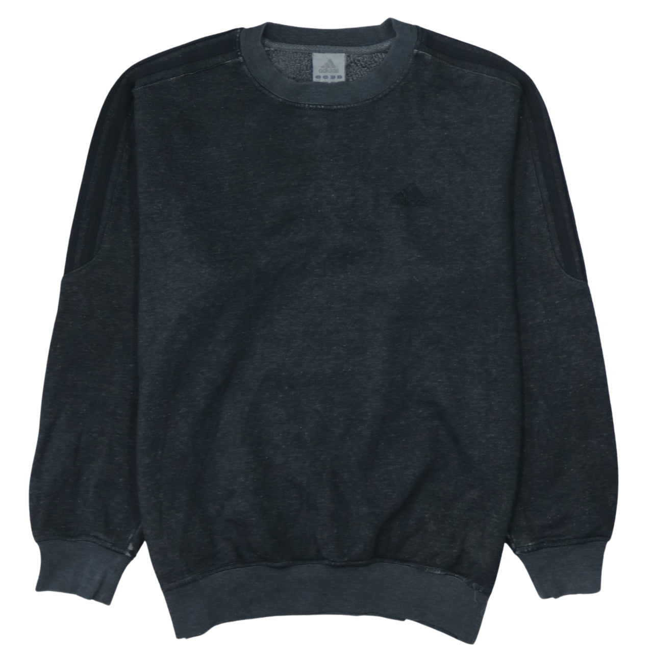 Adidas Men’s Black Crew Neck Pullover Sweatshirt Size L