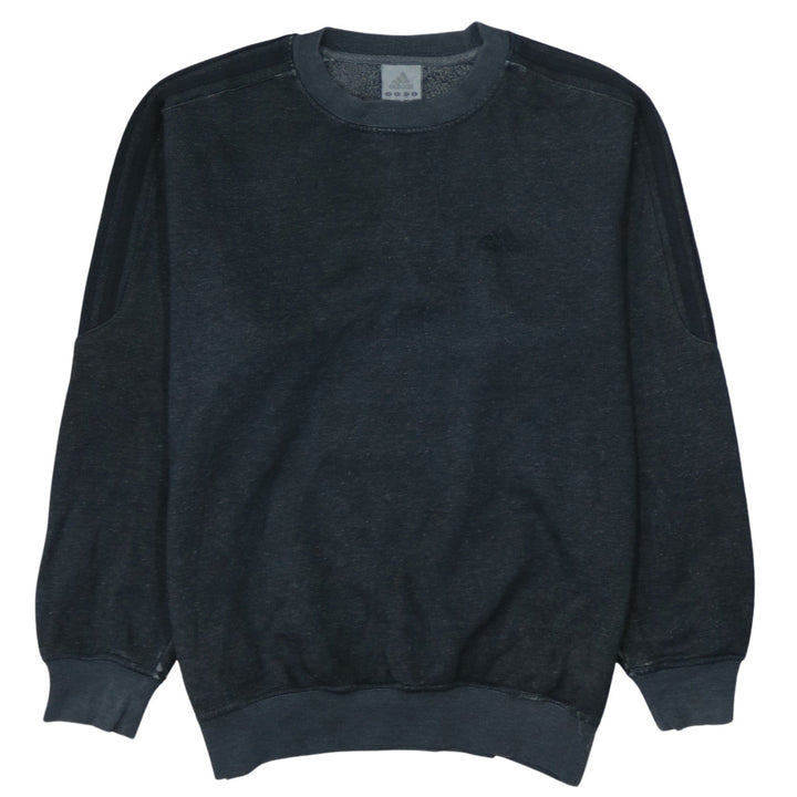 Adidas Men’s Black Crew Neck Pullover Sweatshirt Size L