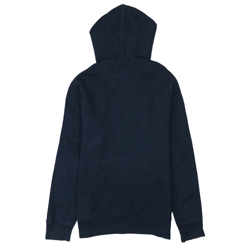 Levi's Men's Blue Pullover Hoodie Small Logo Fleece Sweatshirt