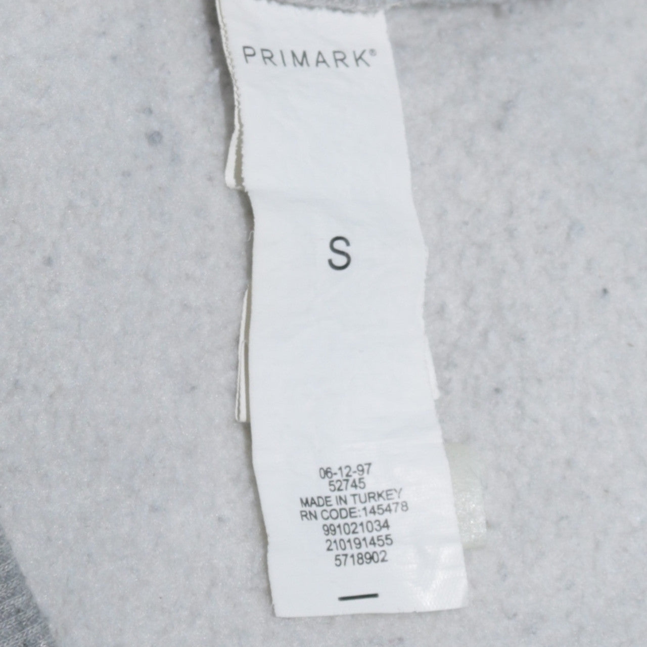 Primark Men’s Grey NFL Giants Pullover Hoodie Size S Regular Fit