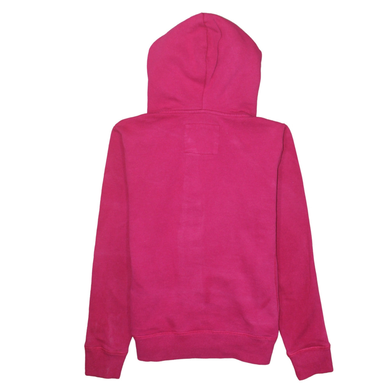 Diesel Womens Pink Full Zip Hoodie Medium Cotton Blend