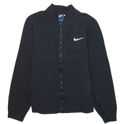 Nike Men’s Black Full Zip Sweatshirt Size S Logo Sportswear