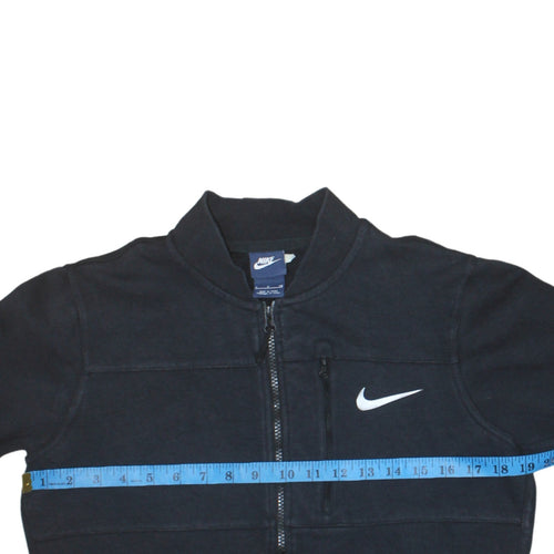 Nike Men’s Black Full Zip Sweatshirt Size S Logo Sportswear
