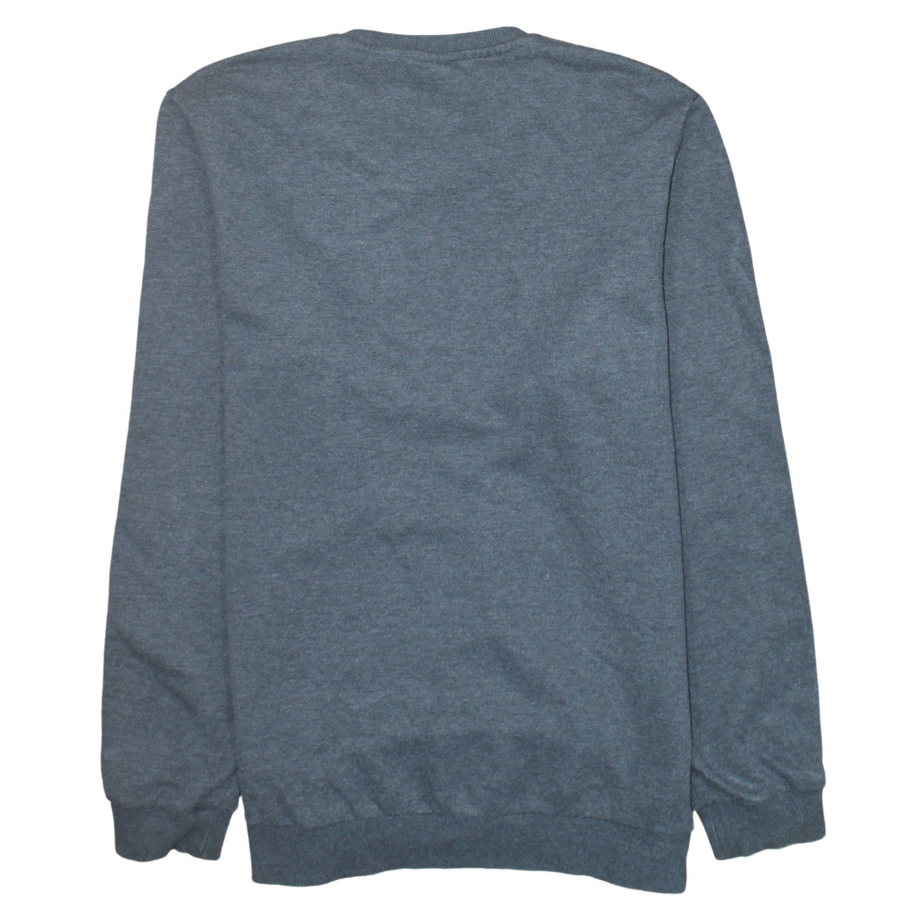 adidas Men’s Grey Crew Neck Sweatshirt L Pullover Fleece Sportswear