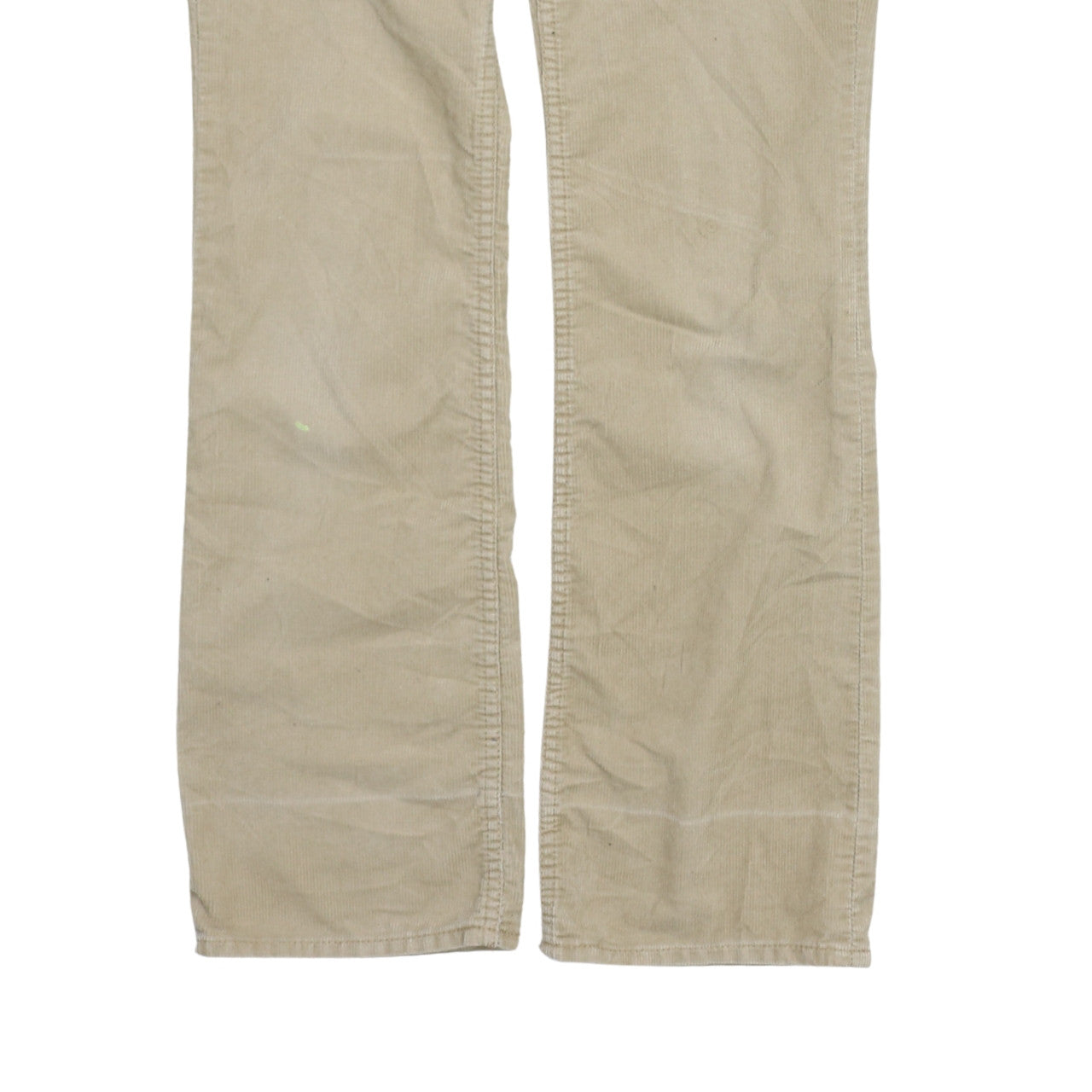 Levi Strauss & Co. Men's Beige Corduroy Chino Trousers 29x32 Regular Fit