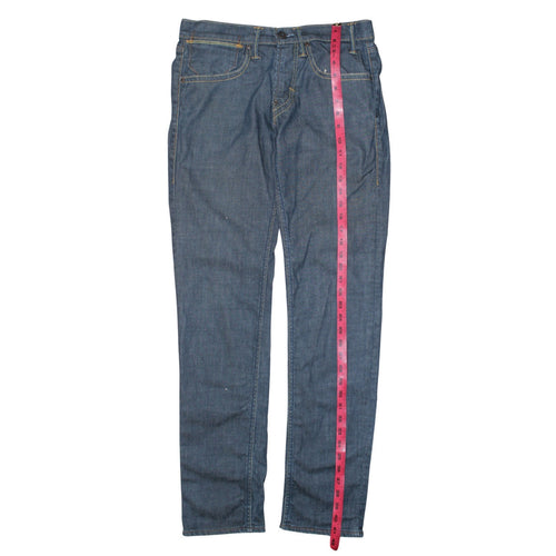 Levi's Men's Blue 33x32 Straight Leg Denim Jeans Regular Fit