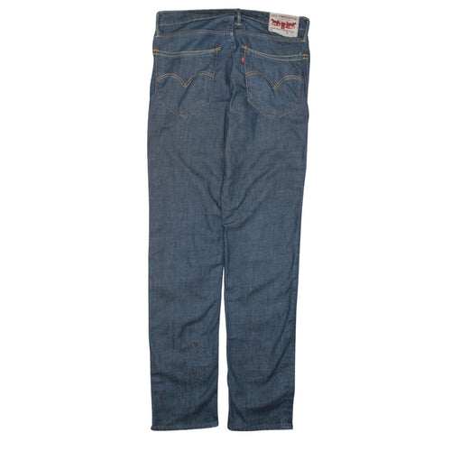 Levi's Men's Blue 33x32 Straight Leg Denim Jeans Regular Fit