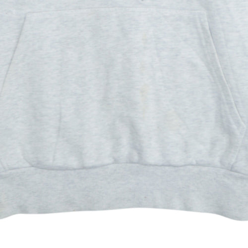 Ellesse Men's Grey XS Pullover Hoodie Embroidered Logo