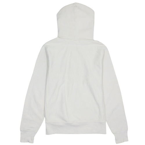 Champion Men's White Reverse Weave Pullover Hoodie Size Small