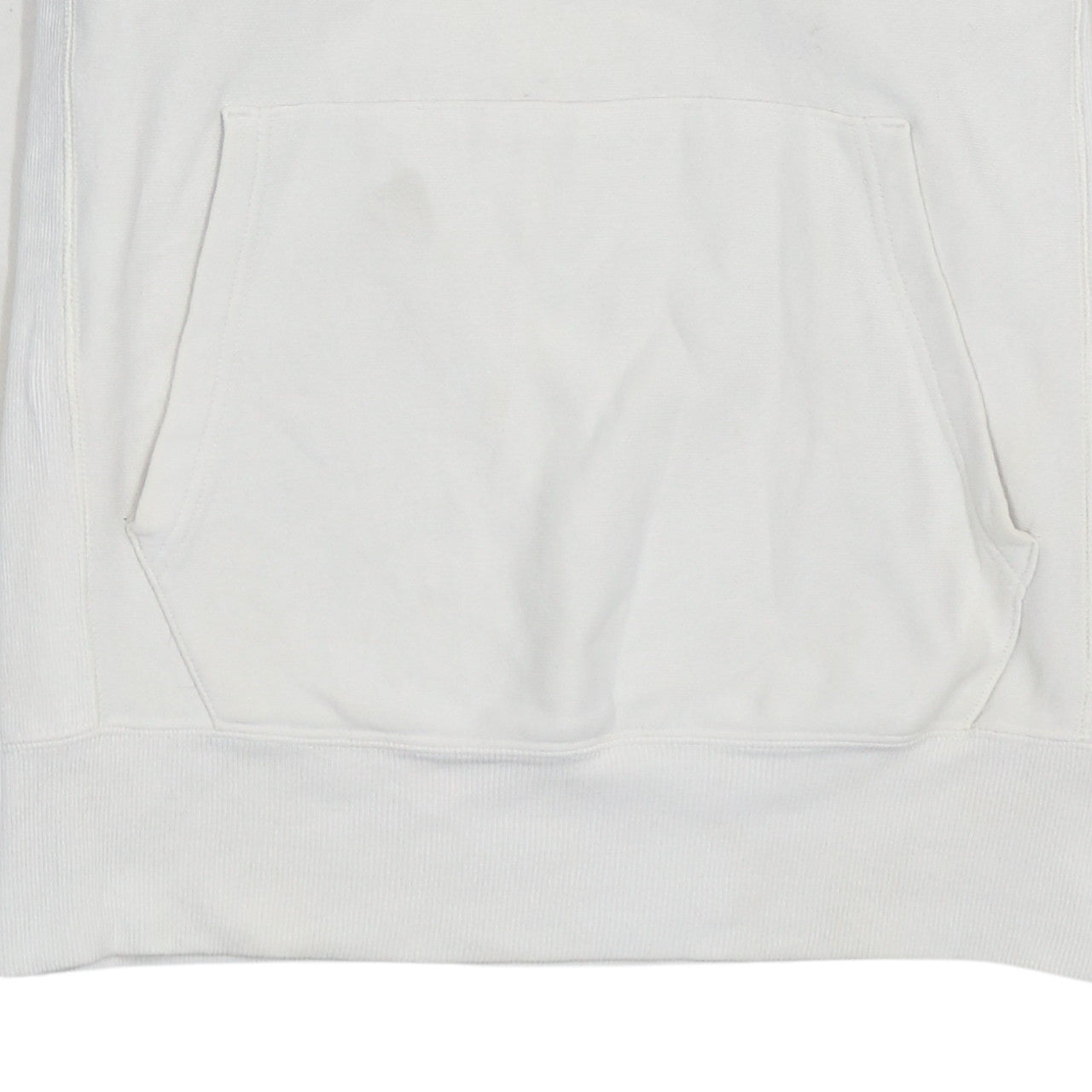 Champion Men's White Reverse Weave Pullover Hoodie Size Small